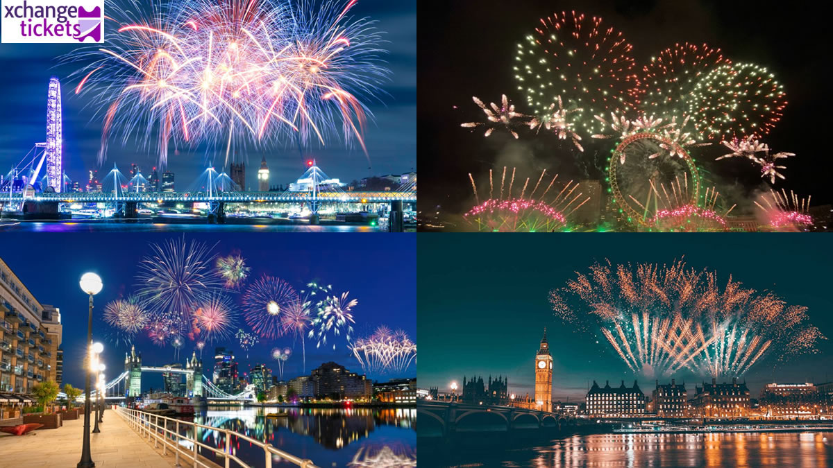 London New Year Eve Fireworks 2026 Tickets | London Fireworks Tickets 2025 | London New Year Eve Fireworks 2025 Tickets