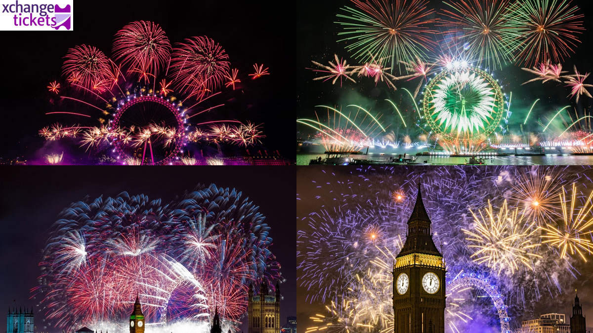 London New Year Eve Fireworks 2026 Tickets | London Fireworks Tickets 2025 | London New Year Eve Fireworks 2025 Tickets