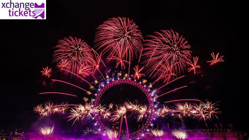 
London New Year Eve Fireworks Tickets | London Fireworks Tickets 2025 