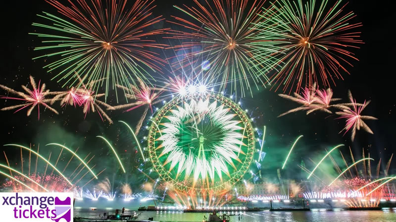 London Fireworks Tickets 2025 | London New Year Eve Fireworks 2025 Tickets