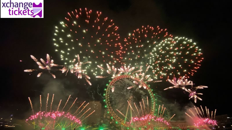 
London New Year Eve Fireworks 2026 Tickets | London Fireworks Tickets 2025 