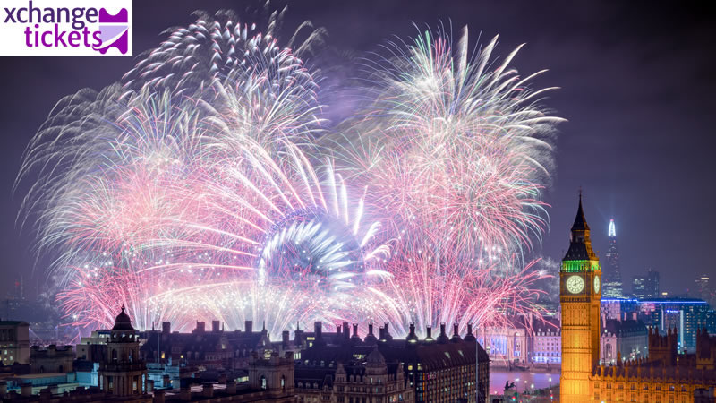 London Fireworks Tickets 2025 | London New Year Eve Fireworks 2025 Tickets