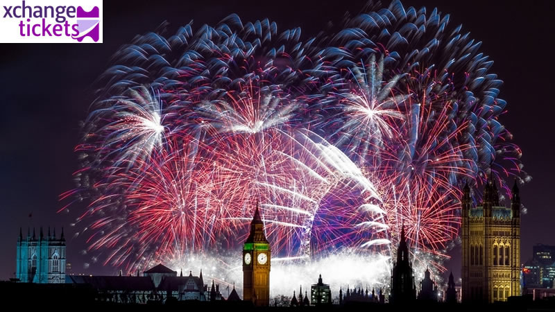 London Fireworks Tickets 2025 | London New Year Eve Fireworks 2025 Tickets