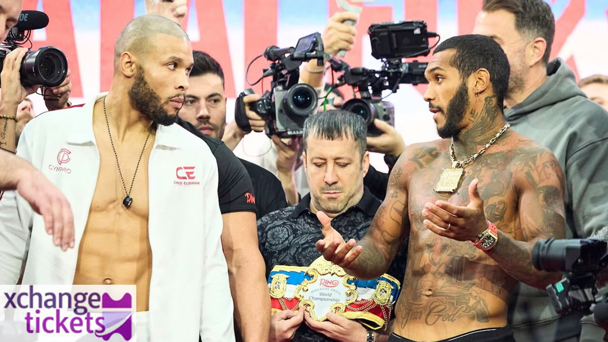 Chris Eubank Jr Vs Conor Benn Tickets | Eubank Jr Vs Benn Rematch 2025 Tickets