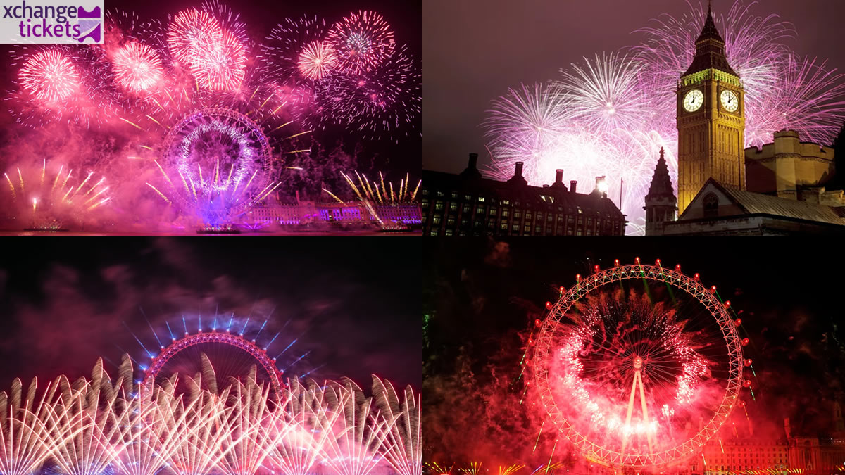 London New Year Eve Fireworks Tickets | London Fireworks Tickets 2025 | London New Year Eve Fireworks 2025 Tickets