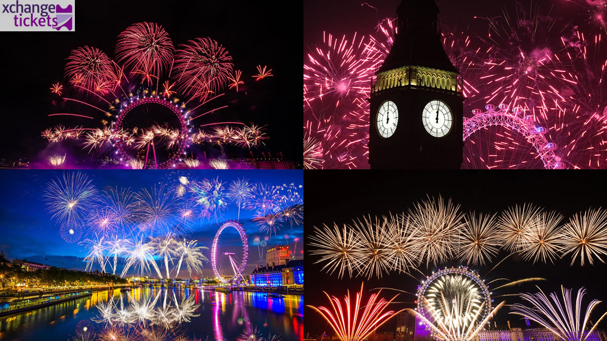 London New Year Eve Fireworks Tickets | London Fireworks Tickets 2025 | London New Year Eve Fireworks 2025 Tickets