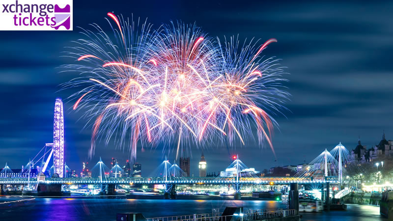 London New Year Eve Fireworks Tickets | London Fireworks Tickets 2025