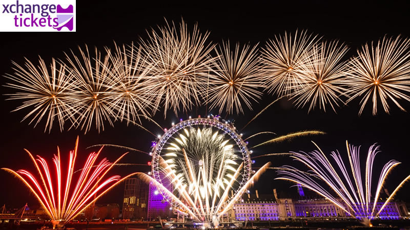
London New Year Eve Fireworks Tickets | London Fireworks Tickets 2025 