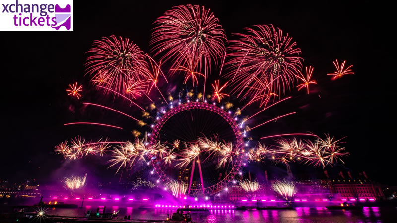 
London New Year Eve Fireworks Tickets | London Fireworks Tickets 2025