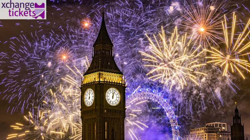 
London New Year Eve Fireworks Tickets | London Fireworks Tickets 2025
