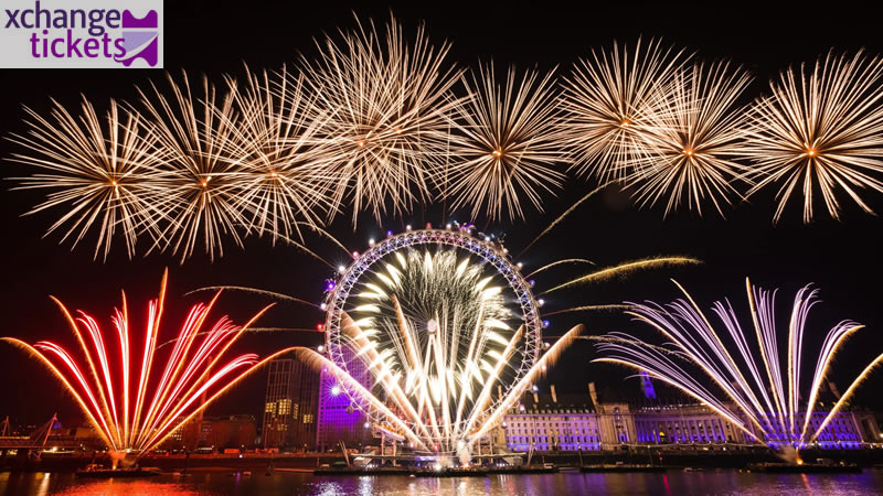 
London New Year Eve Fireworks Tickets | London Fireworks Tickets 2025