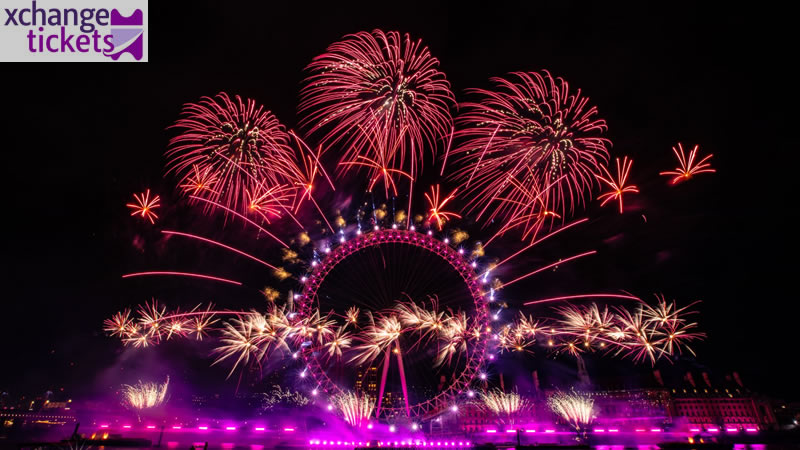 London New Year Eve Fireworks Tickets | London Fireworks Tickets 2025