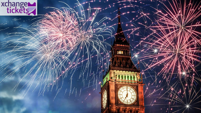 London New Year Eve Fireworks Tickets | London Fireworks Tickets 2025
