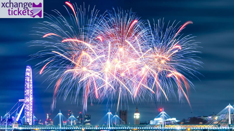 London New Year Eve Fireworks Tickets | London Fireworks Tickets 2025