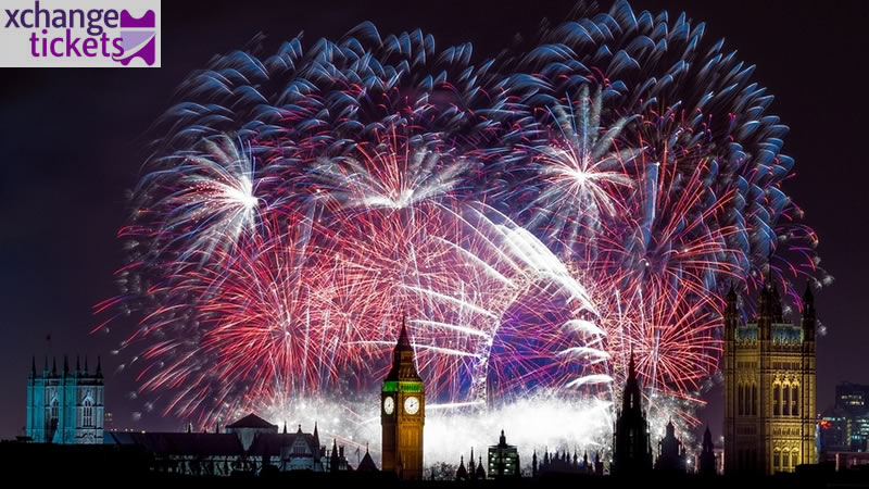 London New Year Eve Fireworks Tickets | London Fireworks Tickets 2025