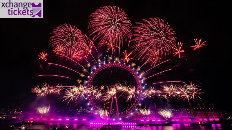 London New Year Eve Fireworks Tickets | London Fireworks Tickets 2025