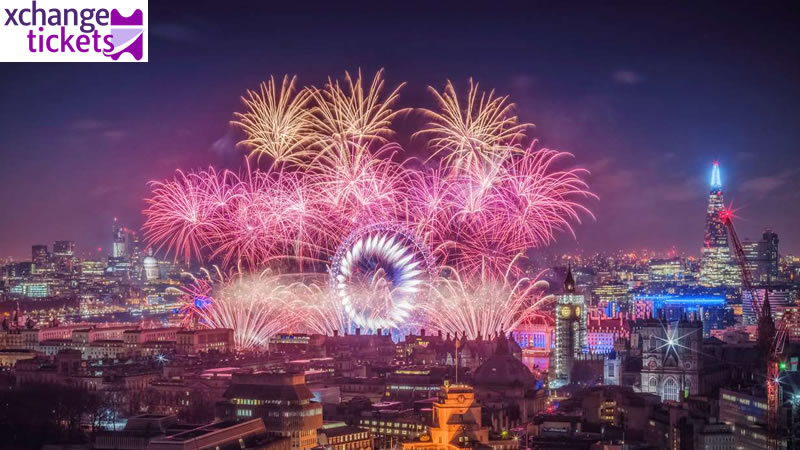 London New Year Eve Fireworks Tickets | London Fireworks Tickets 2025 | London New Year Eve Fireworks 2025 Tickets