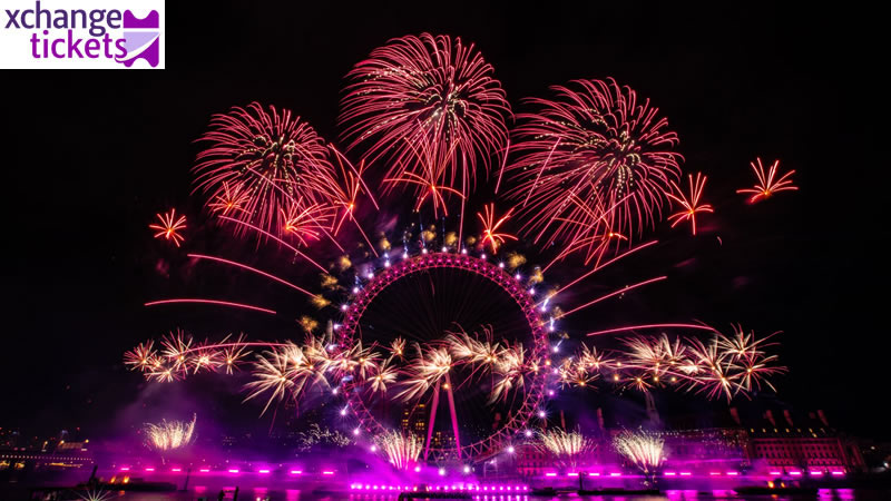London Fireworks Tickets 2025 | London New Year Eve Fireworks 2025 Tickets