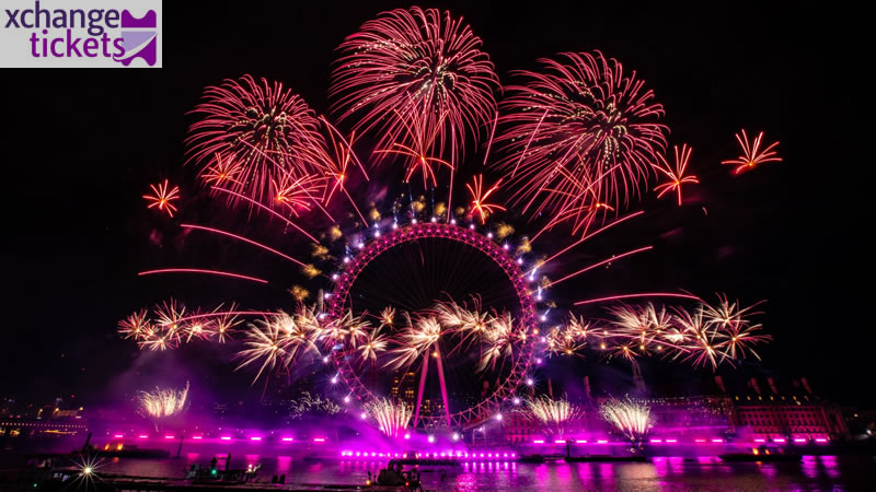 London New Year Eve Fireworks Tickets