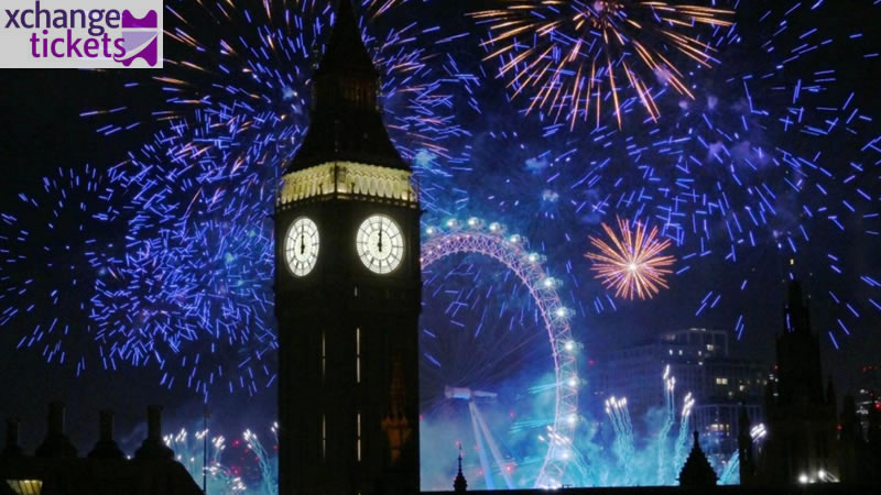 London New Year Eve Fireworks Tickets | London Fireworks Tickets 2025 | London New Year Eve Fireworks 2025 Tickets