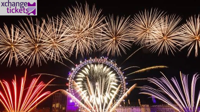 London Fireworks Tickets 2025 | London New Year Eve Fireworks 2025 Tickets