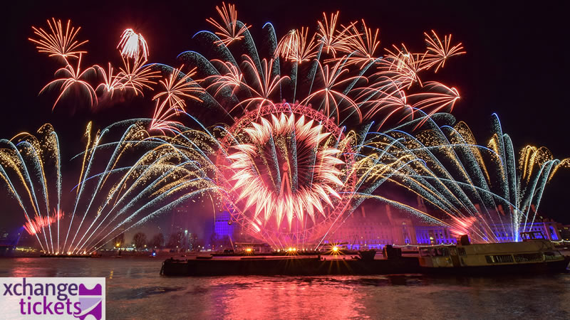 London Fireworks Tickets 2025 | London New Year Eve Fireworks 2025 Tickets