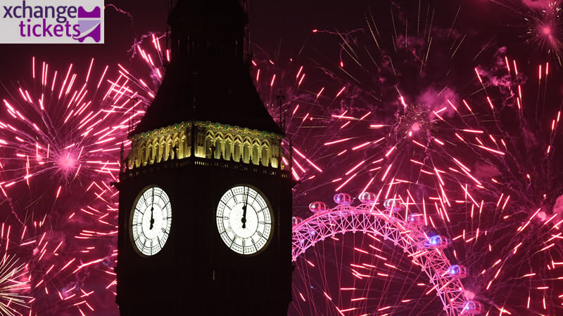 London Fireworks Tickets 2025 | London New Year Eve Fireworks 2025 Tickets