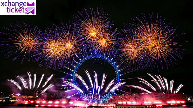 London Fireworks Tickets 2025 | London New Year Eve Fireworks 2025 Tickets