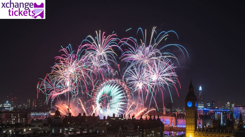 London Fireworks Tickets 2025 | London New Year Eve Fireworks 2025 Tickets
