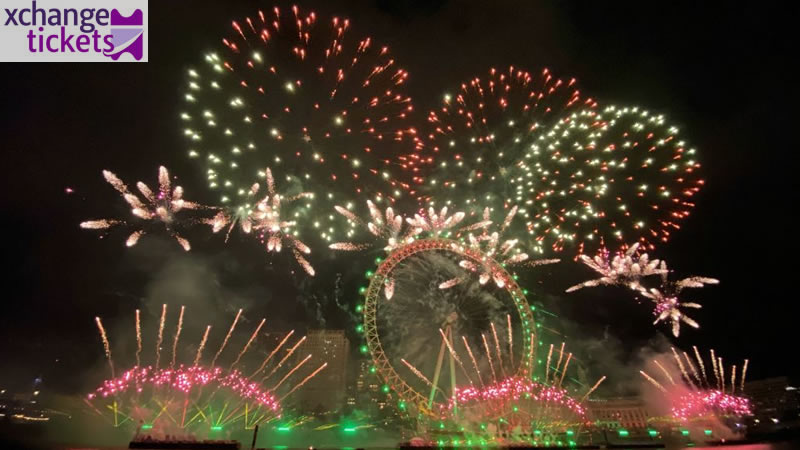 London New Year Eve Fireworks Tickets | London Fireworks Tickets 2025 | London New Year Eve Fireworks 2025 Tickets