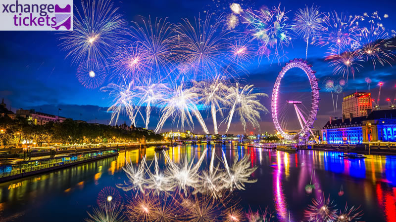 London New Year Eve Fireworks 2025 Tickets