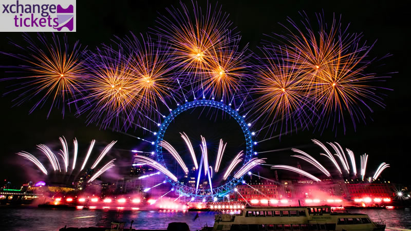 12-Minute Fireworks Show