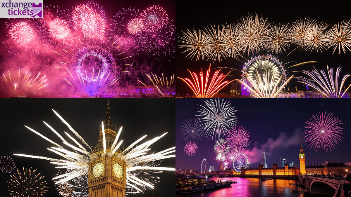 London New Year Eve Fireworks Tickets | London Fireworks Tickets 2025 | London New Year Eve Fireworks 2025 Tickets