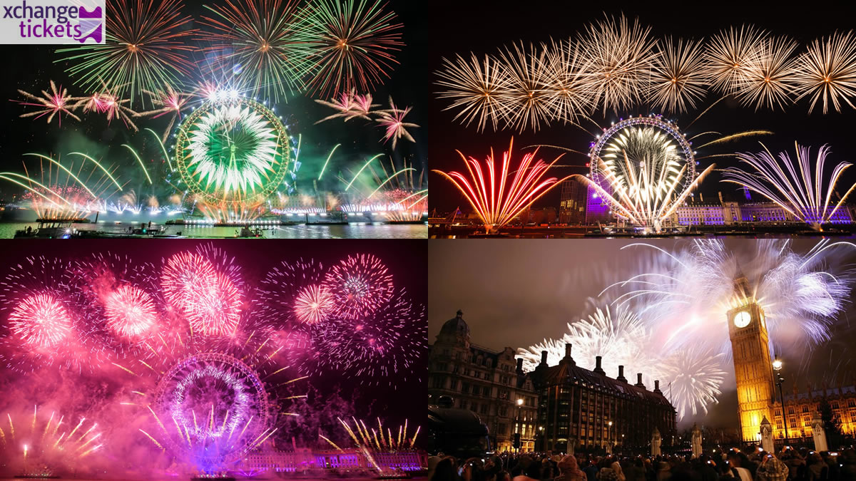 London New Year Eve Fireworks Tickets | London Fireworks Tickets 2025 | London New Year Eve Fireworks 2025 Tickets