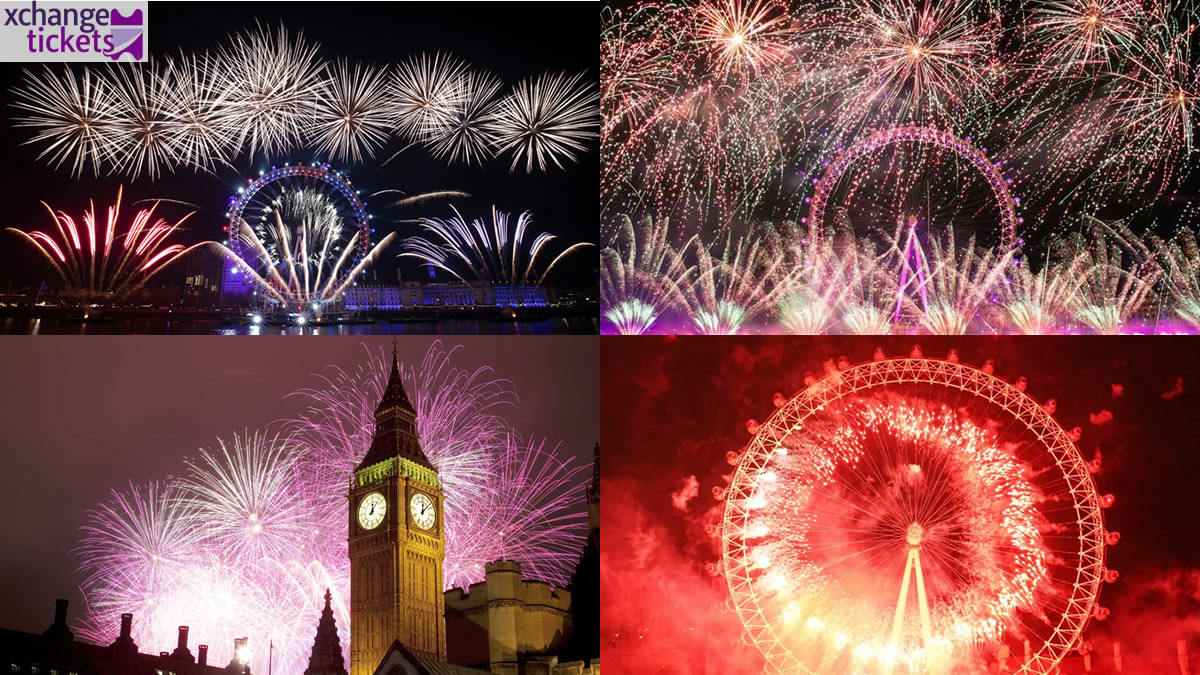 London New Year Eve Fireworks Tickets | London Fireworks Tickets 2025 | London New Year Eve Fireworks 2025 Tickets