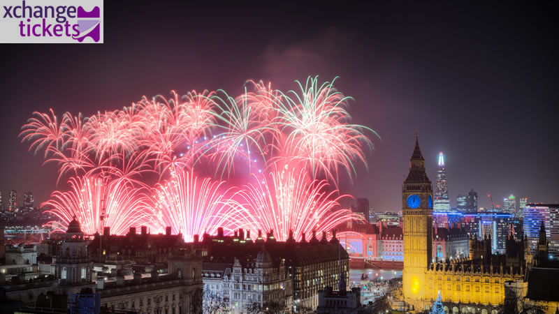London New Year Eve Fireworks Tickets | London Fireworks Tickets 2025