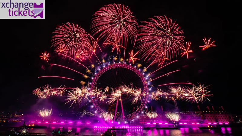 London New Year Eve Fireworks Tickets