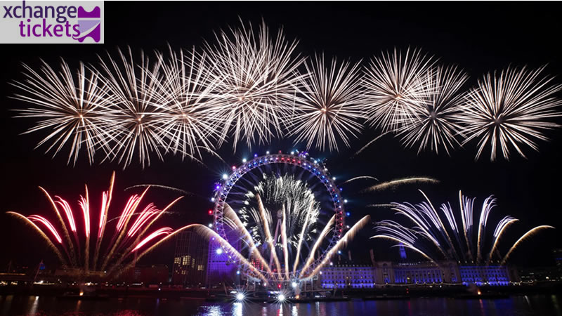 London New Year Eve Fireworks Tickets