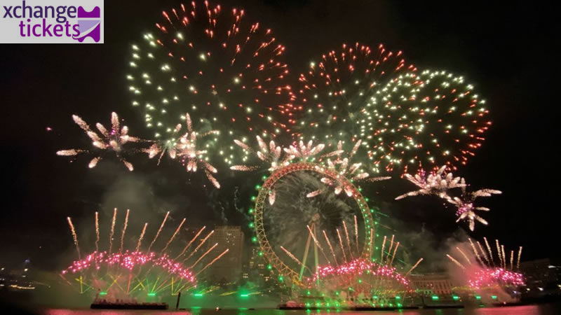 London New Year Eve Fireworks Tickets