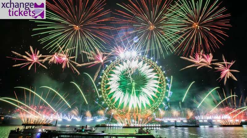 
London New Year Eve Fireworks Tickets | London Fireworks Tickets 2025 