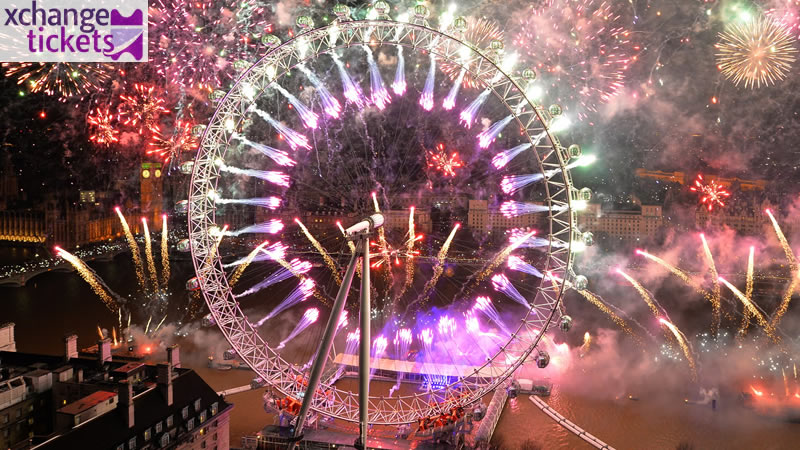 London New Year Eve Fireworks Tickets | London Fireworks Tickets 2025