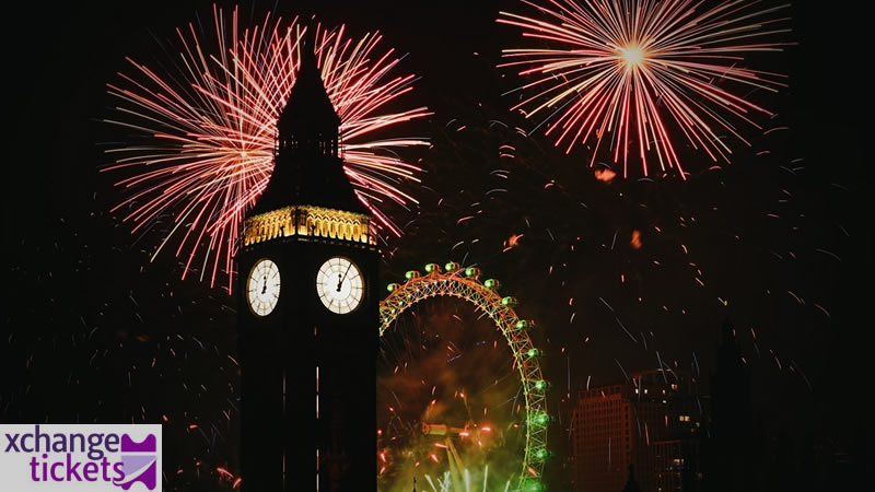 London Fireworks Tickets 2025 | London New Year Eve Fireworks 2025 Tickets