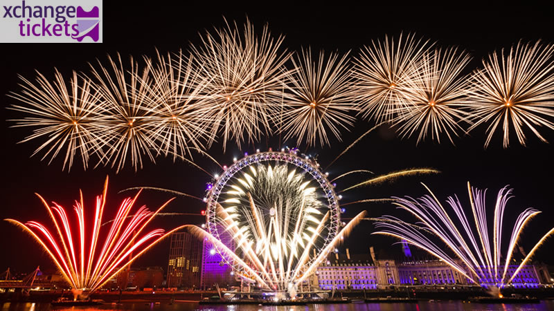 London Fireworks Tickets 2025 | London New Year Eve Fireworks 2025 Tickets