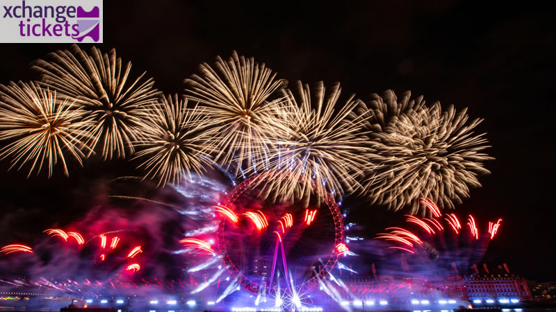 London New Year Eve Fireworks Tickets | London Fireworks Tickets 2025 | London New Year Eve Fireworks 2025 Tickets