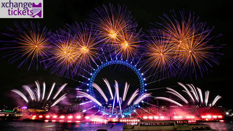 
London New Year Eve Fireworks Tickets | London Fireworks Tickets 2025