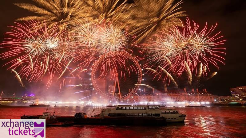  London New Year Eve Fireworks 2025 Tickets