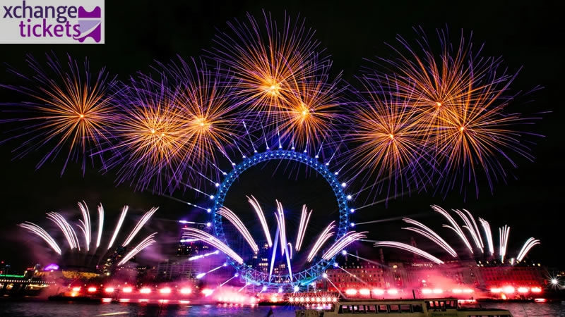 London New Year Eve Fireworks 2025 Tickets