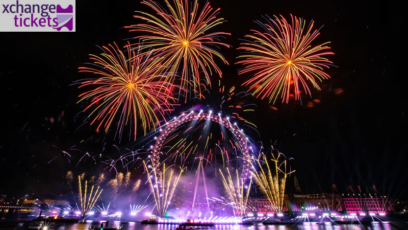 London Fireworks Tickets 2025 | London New Year Eve Fireworks 2025 Tickets