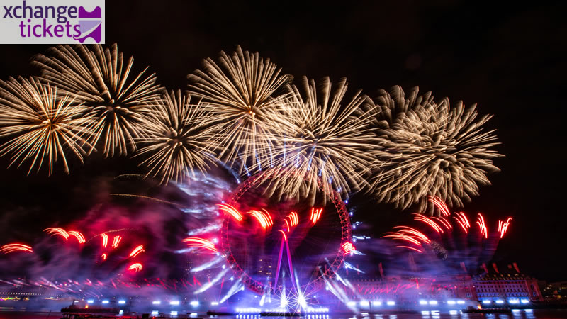 
London New Year Eve Fireworks Tickets | London Fireworks Tickets 2025 | London New Year Eve Fireworks 2025 Tickets