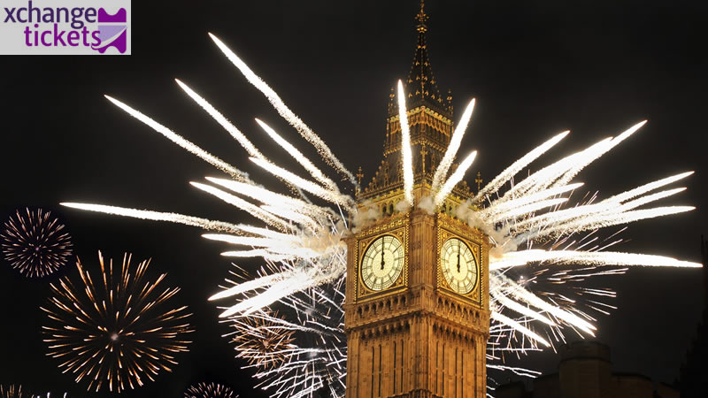 London New Year Eve Fireworks Tickets